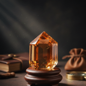 Citrine Polished Tower Stone