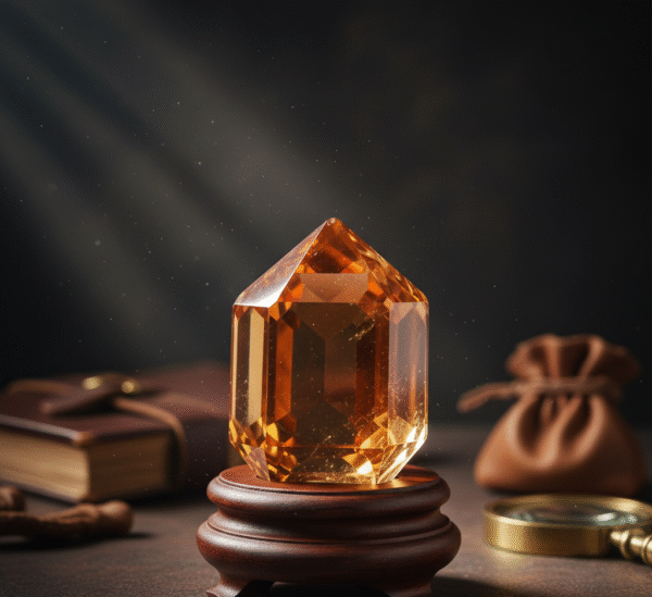 Citrine Polished Tower Stone