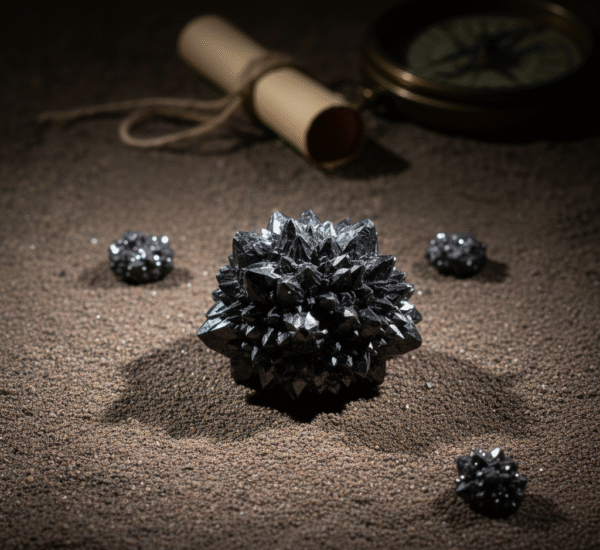 Black Hematite Star Stone