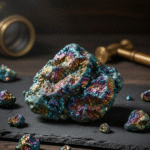 Rainbow Peacock Ore stone