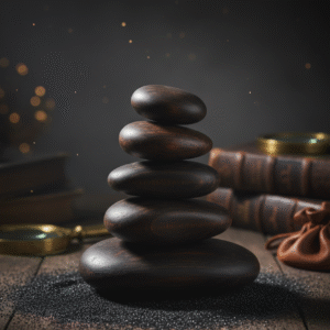 Dark Wood Cairn stone