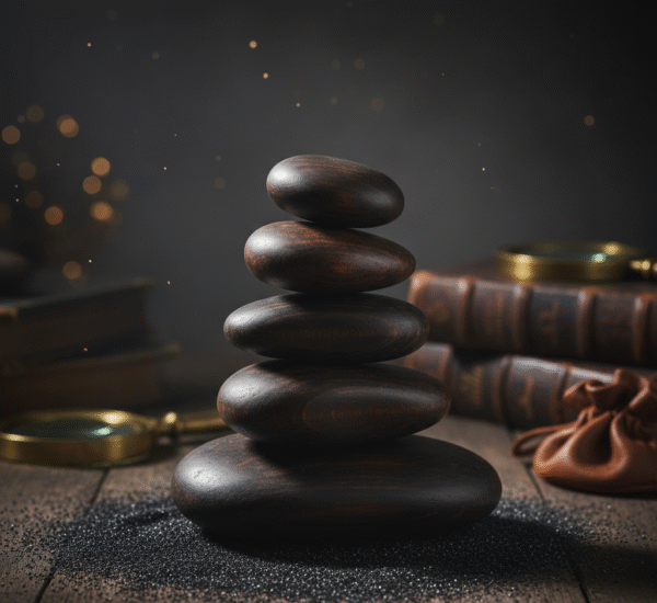 Dark Wood Cairn stone