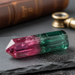 Bicolor Tourmaline stone