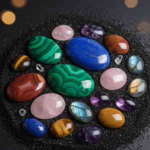 Malachite Oval Cabochon Stone