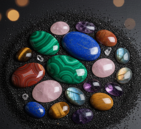 Malachite Oval Cabochon Stone