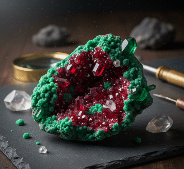 Crimson Geode Stone