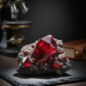 Crimson Fire Crystal Stone
